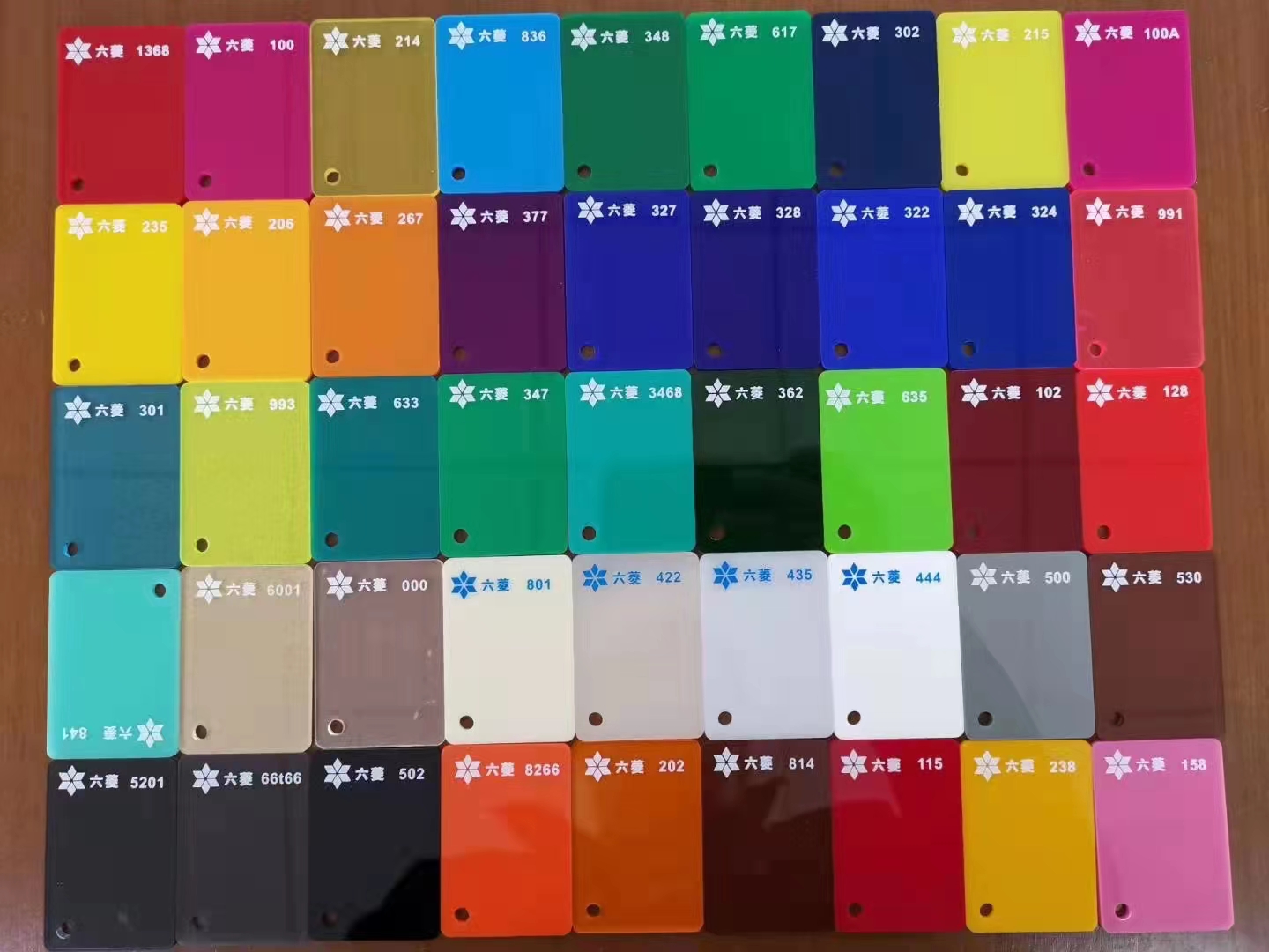 colored acrylic sheets