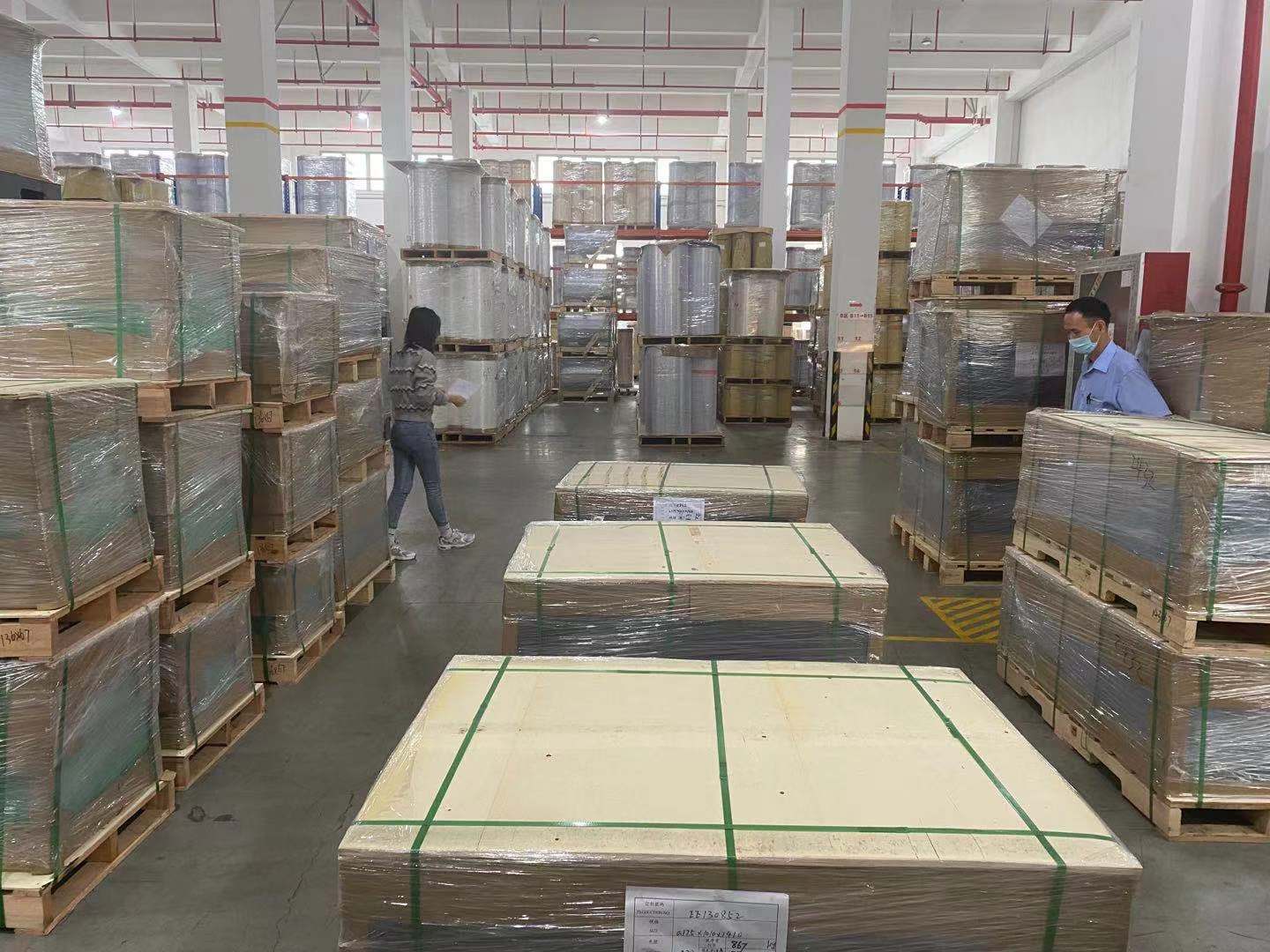 PET sheets warehouse PET sheets warehouse